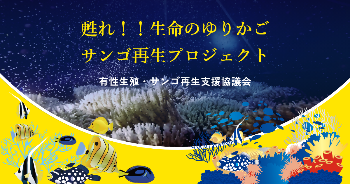 有性生殖によるサンゴ再生について | 有性生殖・サンゴ再生支援協議会